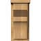 Ekena Millwork Monterey Smooth Corbel w/Backplate, Western Red Cedar, 7 1/2"W x 8"D x 16"H COR08X08X16MON01SWR - alternate 3